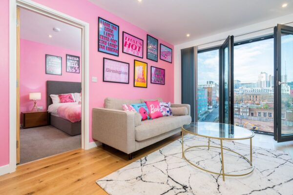 1 Bed Pink Apt Refurb 33