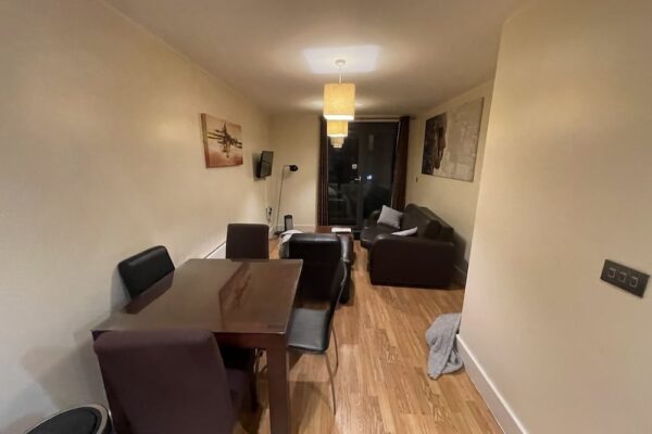 Versace-themed 1-bed at The Arcadian, Hurst Street